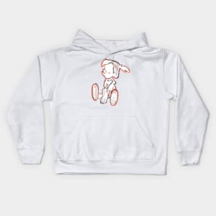 Versión Minimalista de Pinocho Kids Hoodie